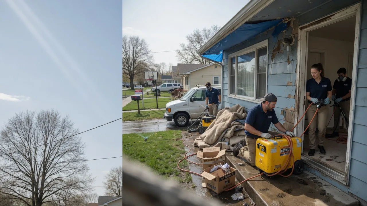Basement Flood Cleanup in Van Wert, OH near me